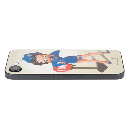 Betty Boop The Police Officer iPhone 16e Skin