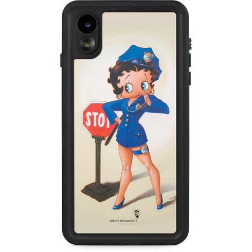 Betty Boop The Police Officer iPhone Cases