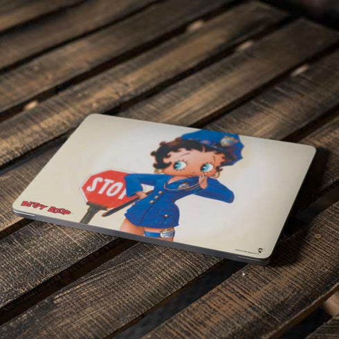Betty Boop The Police Officer Apple MacBook Air Skin