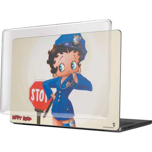 Betty Boop The Police Officer MacBook Pro 14in (2021-24) Case plus Skin