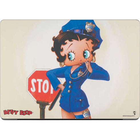 Betty Boop The Police Officer Apple MacBook Pro 14-inch Skin