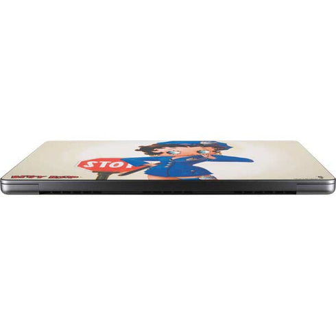 Betty Boop The Police Officer Apple MacBook Pro 14-inch Skin