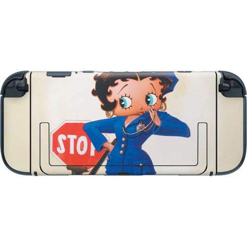 Betty Boop The Police Officer Nintendo Switch 2 (2025) with Joy-Con Skin