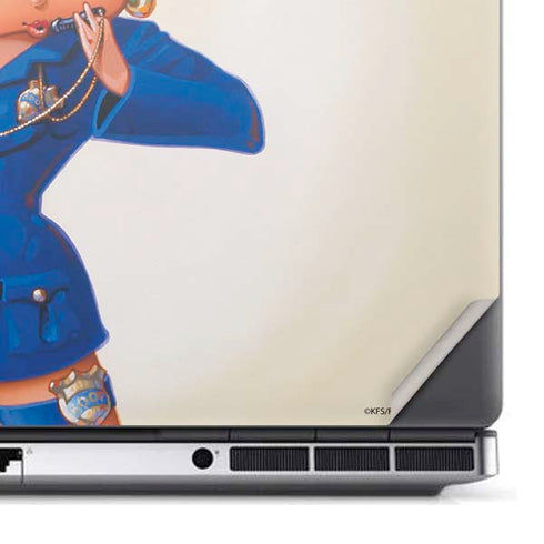 Betty Boop The Police Officer Dell Precision Skin