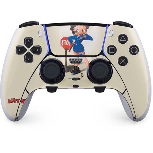 Betty Boop The Police Officer PlayStation PS5 Skins