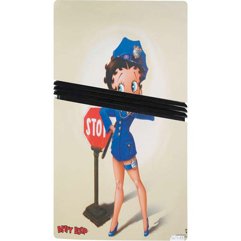 Betty Boop The Police Officer PS5 Pro Console Skin