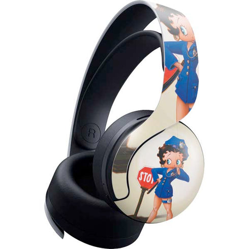 Betty Boop The Police Officer PlayStation PS5 Skins