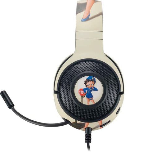 Betty Boop The Police Officer Razer Kraken X Skin