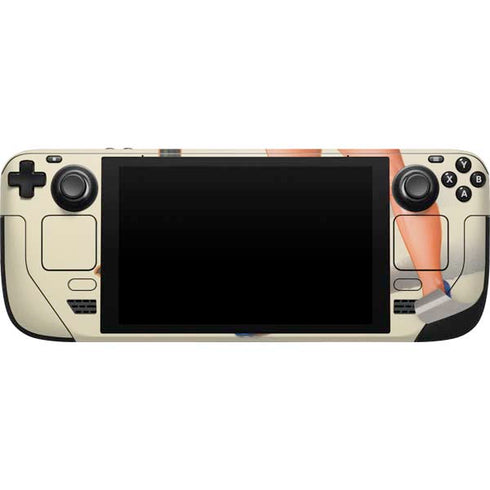 Betty Boop The Police Officer Steam Deck Handheld Gaming Computer Skin
