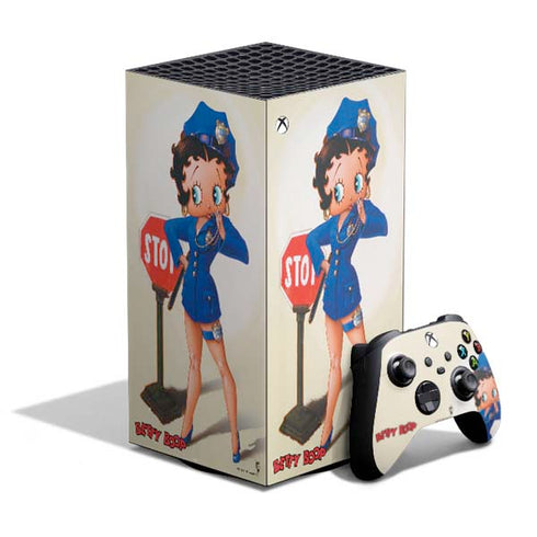 Betty Boop The Police Officer XBox Series X Digital Edition Bundle Skin