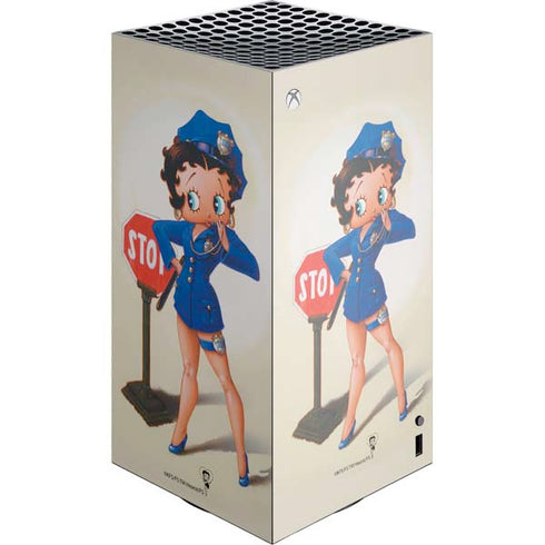Betty Boop The Police Officer Xbox Series X Skins