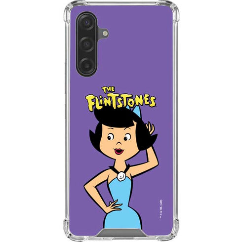 The Flinstones Betty Rubble Galaxy A17 Clear Case