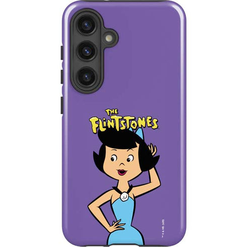 The Flinstones Betty Rubble Galaxy S25 Plus Impact Case