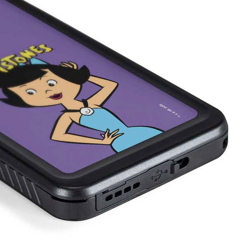 The Flinstones Betty Rubble Galaxy S24 Waterproof Case
