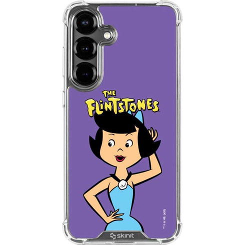 The Flinstones Betty Rubble Galaxy S26 Plus Clear Case