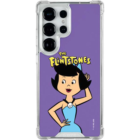The Flinstones Betty Rubble Galaxy S26 Ultra Clear Case
