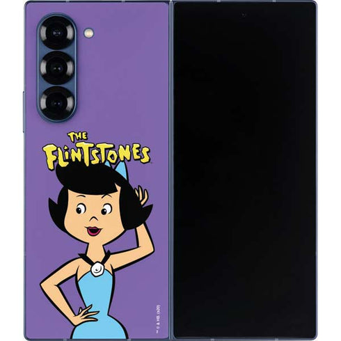 The Flinstones Betty Rubble Galaxy Z Fold6 Skin