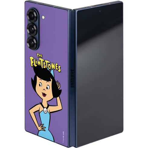 The Flinstones Betty Rubble Galaxy Z Fold6 Skin