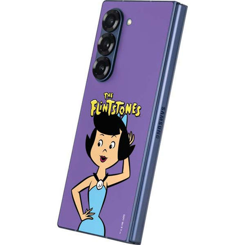The Flinstones Betty Rubble Galaxy Z Fold6 Skin