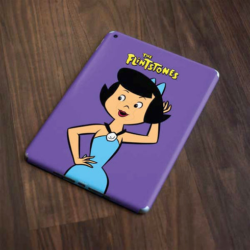 The Flinstones Betty Rubble Apple iPad Skin