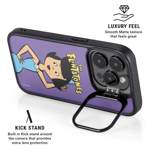 The Flinstones Betty Rubble iPhone 14 Pro Kickstand Case