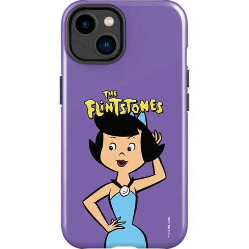 The Flinstones Betty Rubble iPhone 15 Impact Case