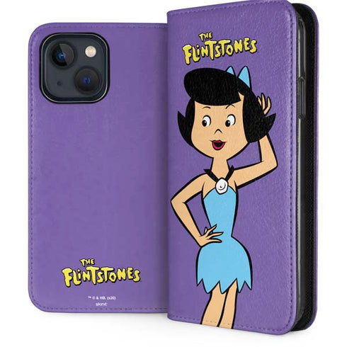 The Flinstones Betty Rubble iPhone 15 Plus Folio Case