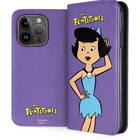 The Flinstones Betty Rubble iPhone 15 Pro Folio Case