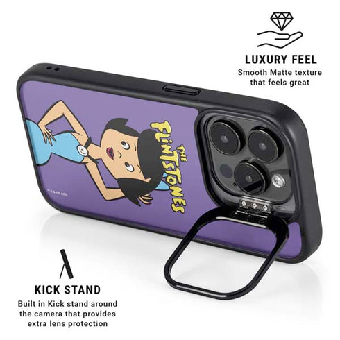 The Flinstones Betty Rubble iPhone 15 Pro Kickstand Case