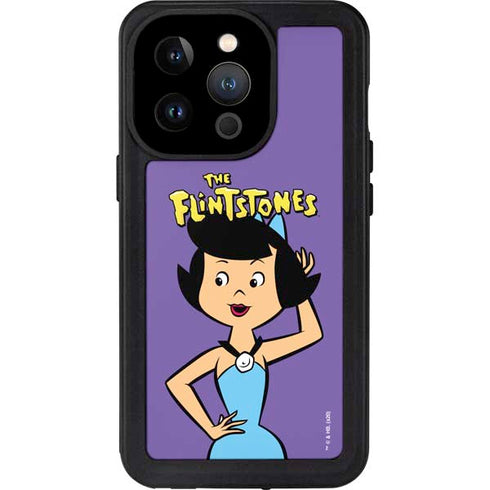 The Flinstones Betty Rubble iPhone 15 Pro Waterproof Case