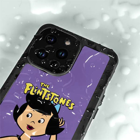 The Flinstones Betty Rubble iPhone 15 Pro Waterproof Case