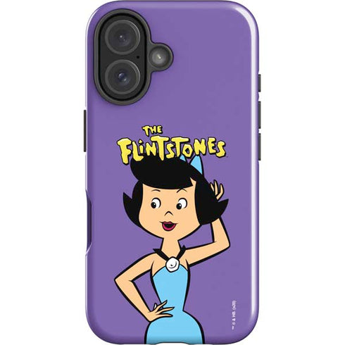 The Flinstones Betty Rubble iPhone 16 Impact Case