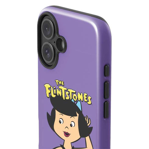 The Flinstones Betty Rubble iPhone 16 Plus Impact Case