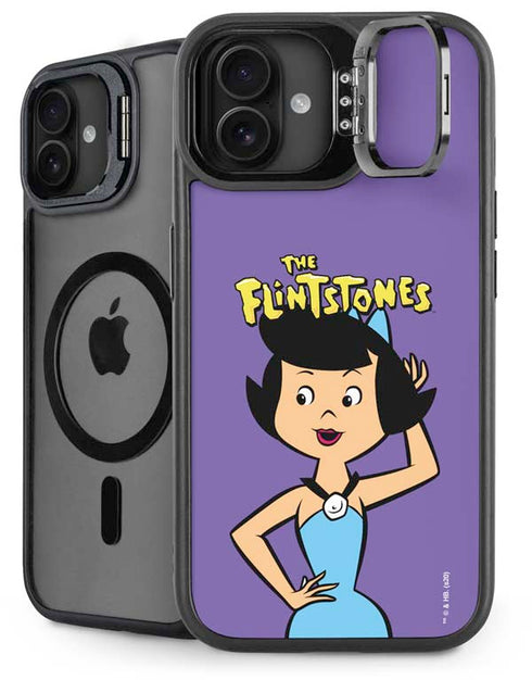 The Flinstones Betty Rubble iPhone 16 Plus Kickstand Case