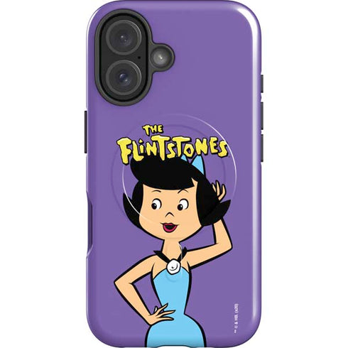 The Flinstones Betty Rubble iPhone 16 Plus Magsafe Impact Case