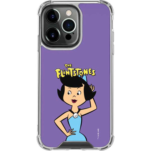The Flinstones Betty Rubble iPhone 16 Pro Clear Case