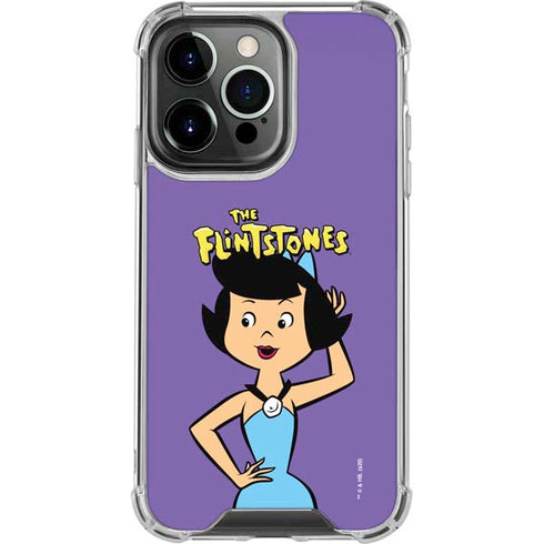 The Flinstones Betty Rubble iPhone 16 Pro Max Clear Case