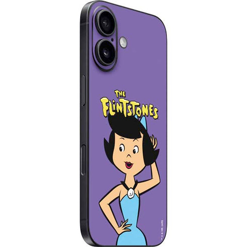 The Flinstones Betty Rubble iPhone 16 Skin