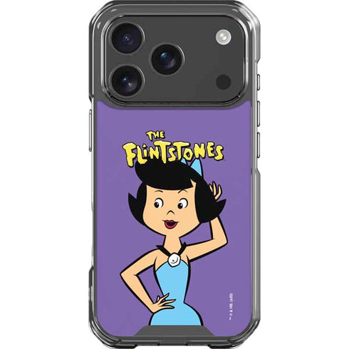 The Flinstones Betty Rubble iPhone 18 Pro Clear Case