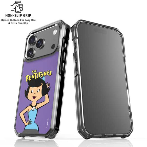 The Flinstones Betty Rubble iPhone 18 Pro Clear Case