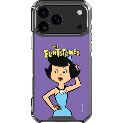 The Flinstones Betty Rubble iPhone 18 Pro Max Clear Case