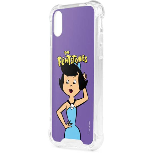 The Flinstones Betty Rubble iPhone XS Clear Case