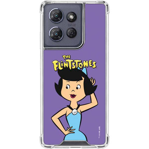 The Flinstones Betty Rubble Moto G 5G (2025) Clear Case