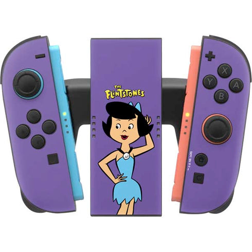 The Flinstones Betty Rubble Nintendo Switch 2 (2025) Joy-Con Controller Skin