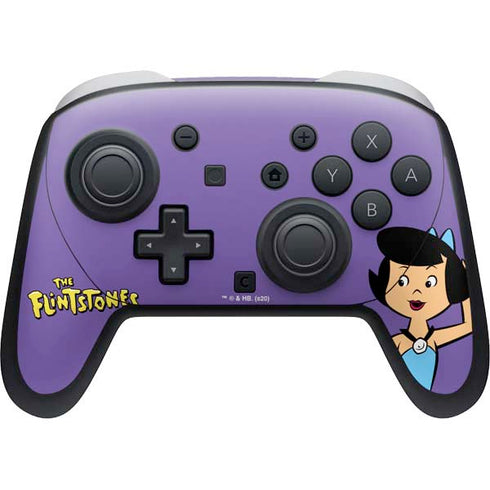 The Flinstones Betty Rubble Nintendo Switch 2 (2025) Pro Controller Skin