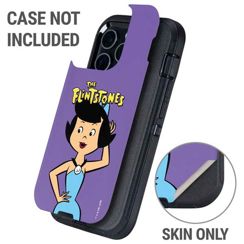 The Flinstones Betty Rubble Otterbox Defender iPhone Skin