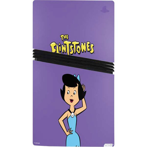The Flinstones Betty Rubble PS5 Pro Bundle Skin