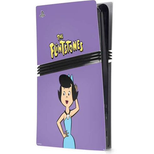 The Flinstones Betty Rubble PlayStation PS5 Skins