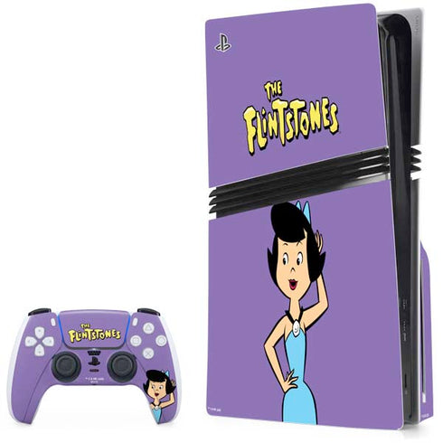 The Flinstones Betty Rubble PlayStation PS5 Skins