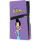 The Flinstones Betty Rubble PS5 Pro Disk Console Skin